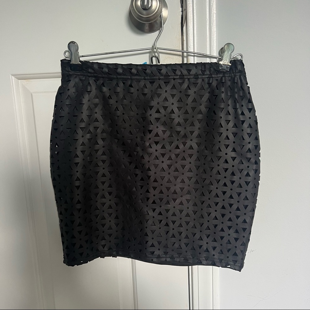 Tight Black Skirt